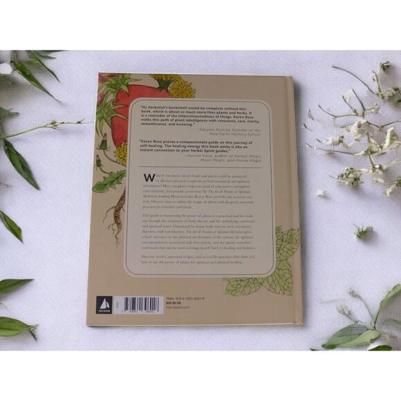 The Art & Practice of Spiritual Herbalism by Karen M. Rose New Hardcover - Picture 2 of 7